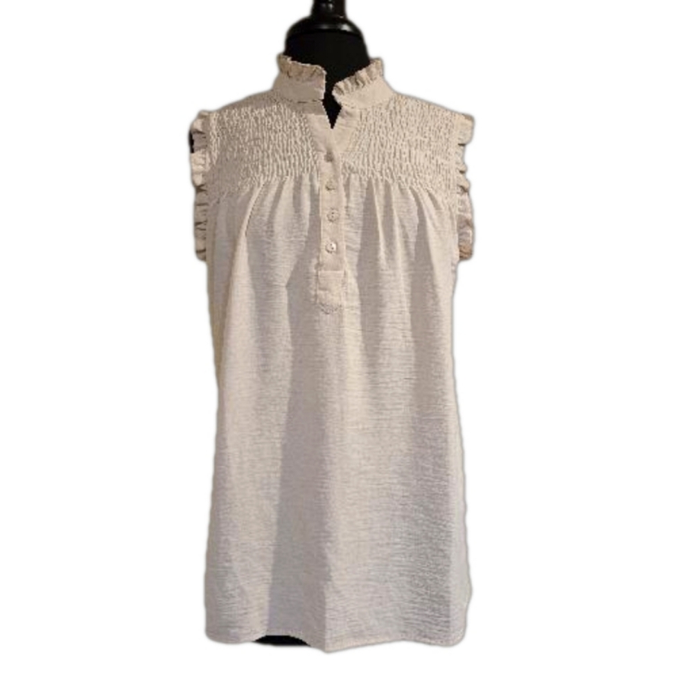 Boutique Brand (no name) Pale Pink Sleeveless Top Size Large